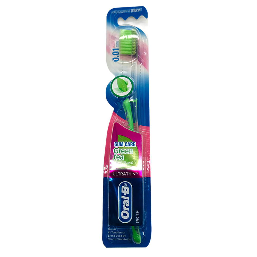 Oral-B Toothbrush Green Tea Ultra Thin Extra Soft